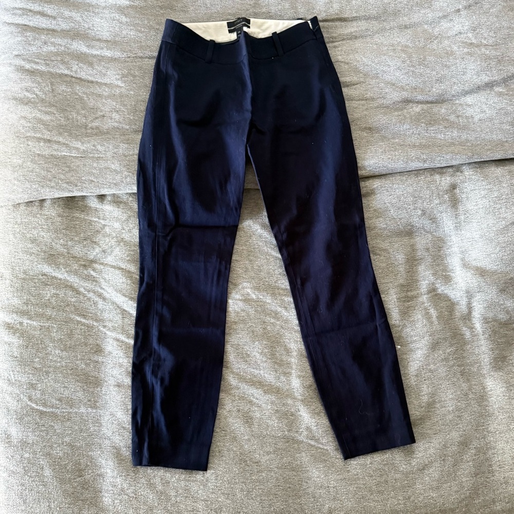 J. Crew Dark Blue Minnie Trouser